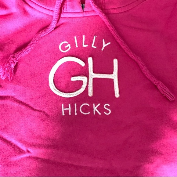 GILLY Hicks hoodie Large fuchsia pink - Picture 3 of 6